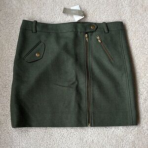 NWT J. Crew Wool Skirt Sz. 8